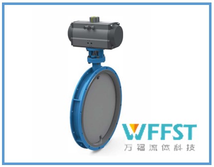 WF60D型对夹式-气动通风蝶阀