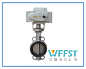 WF691L型对夹式-无靠背铸铝电动蝶阀