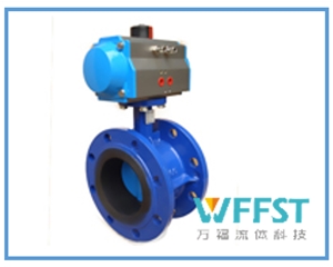 WF663D型法兰式-气动蝶阀