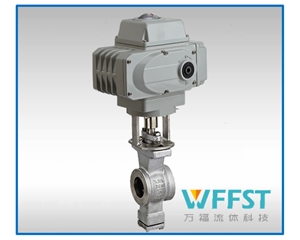 电动V型调节球阀