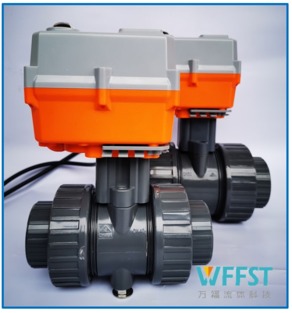 电动塑料球阀
