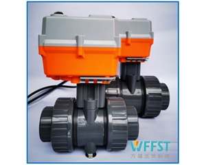 电动塑料球阀